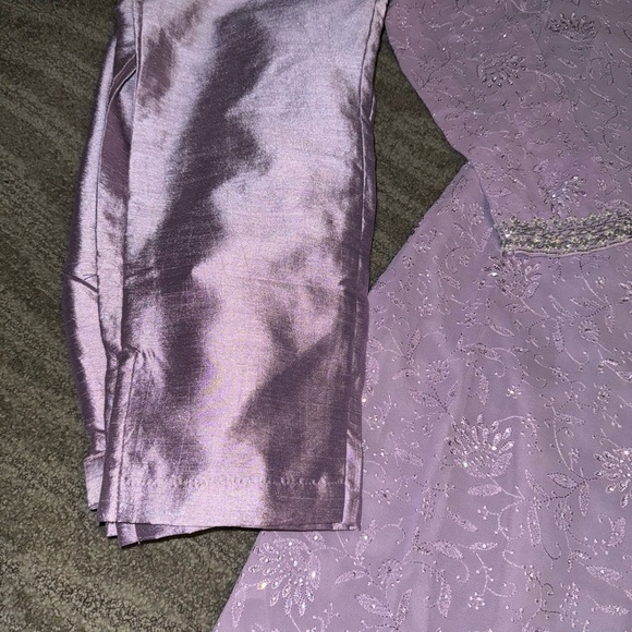 Women’s brand new Indian desi Pakistani outfit size small traditional 3 piece - Picture 4 of 12